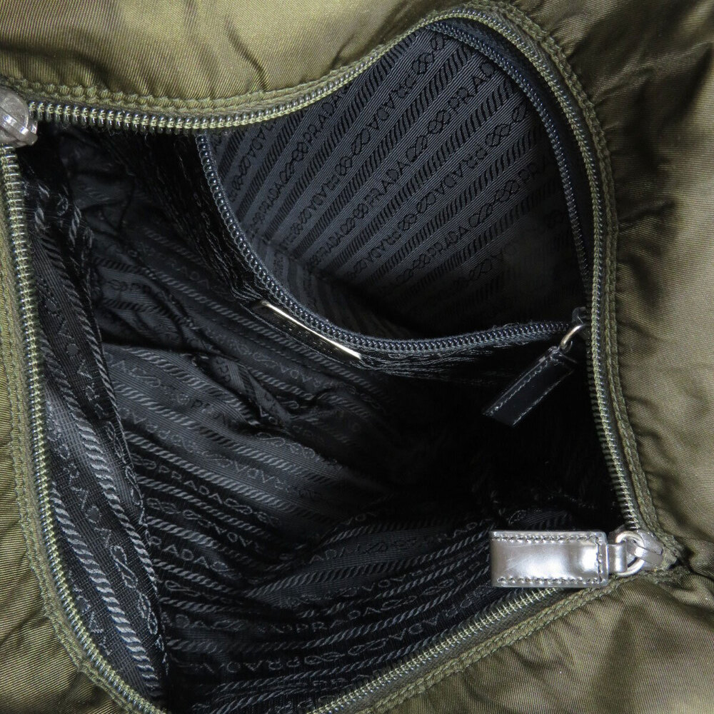 Prada logo tote bag Green - Picture 5 of 11